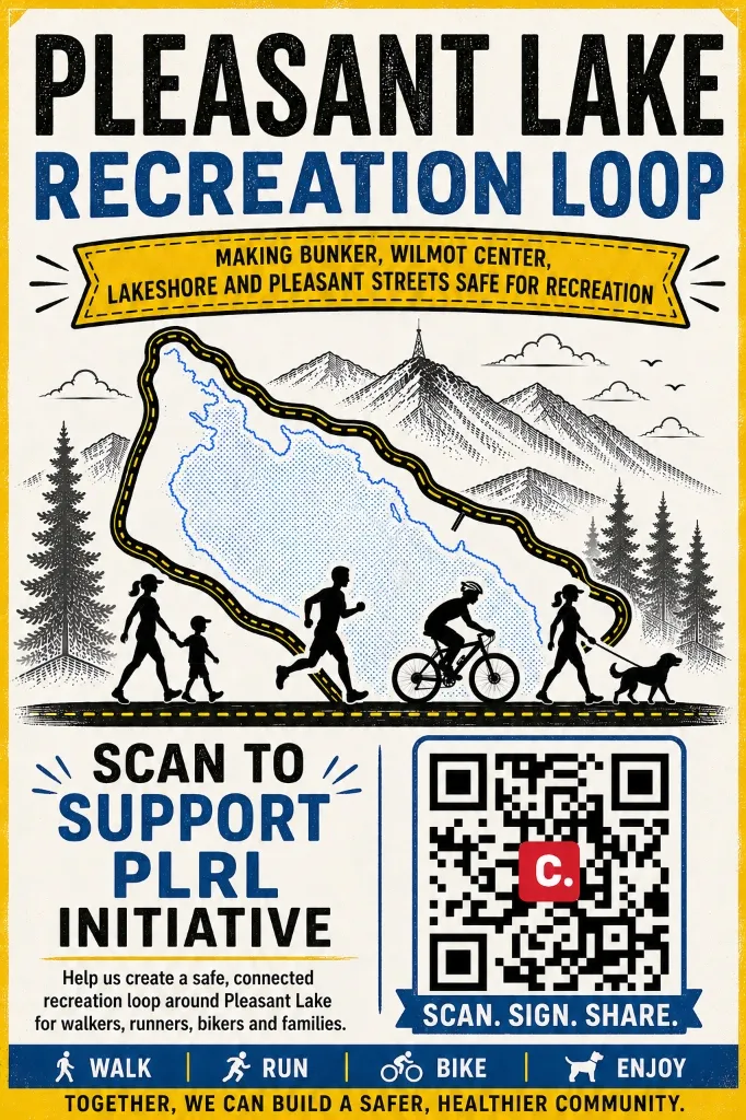 Pleasant Lake Recreation Loop Poster