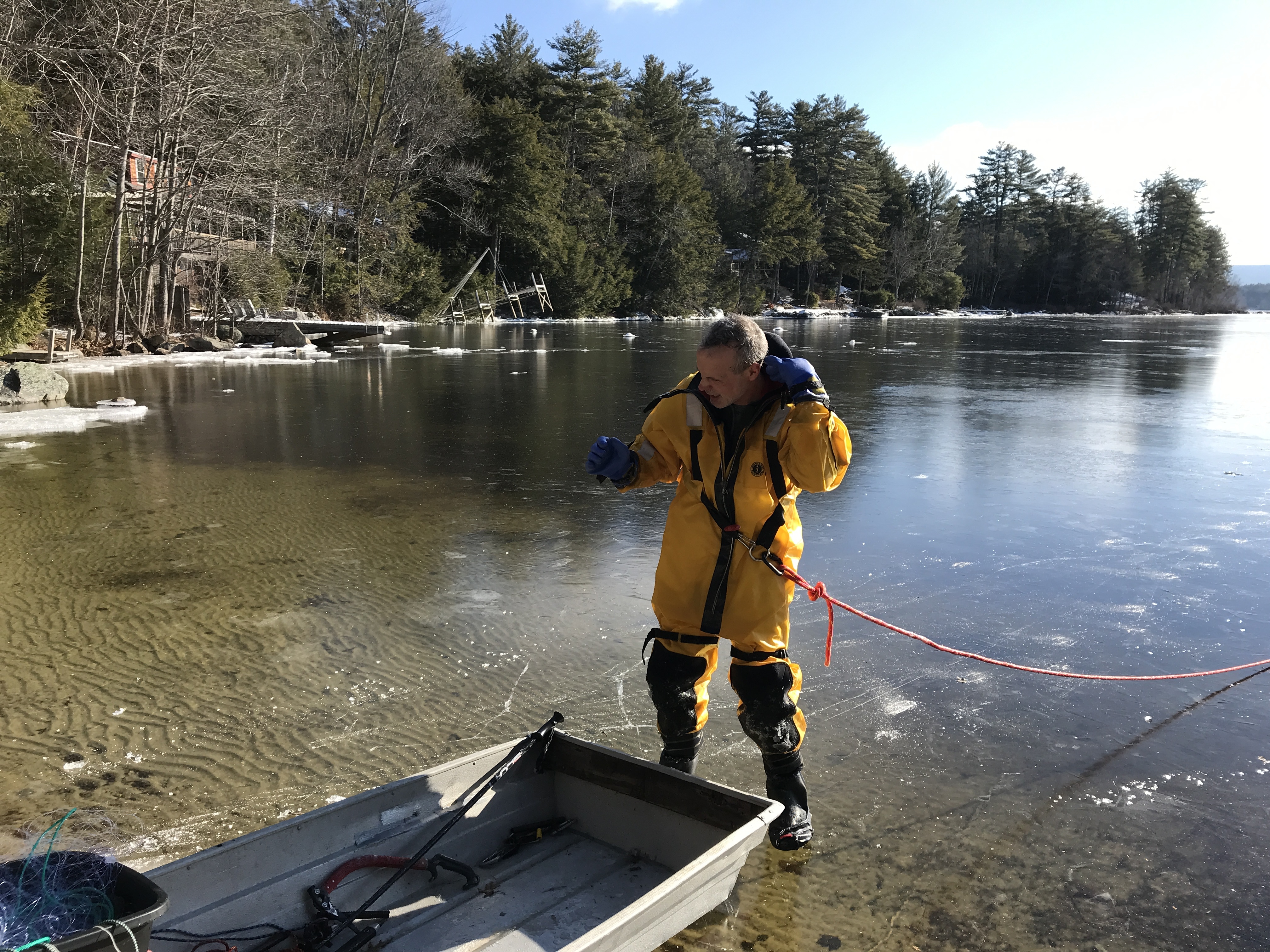Thumbnail for Loon Rescue on Pleasant Lake!
